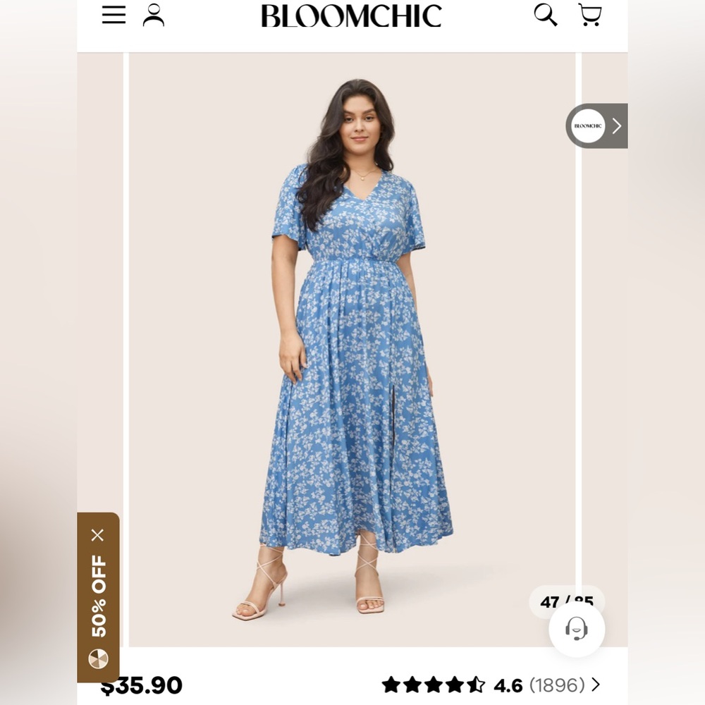 NWT plus size maxi dress